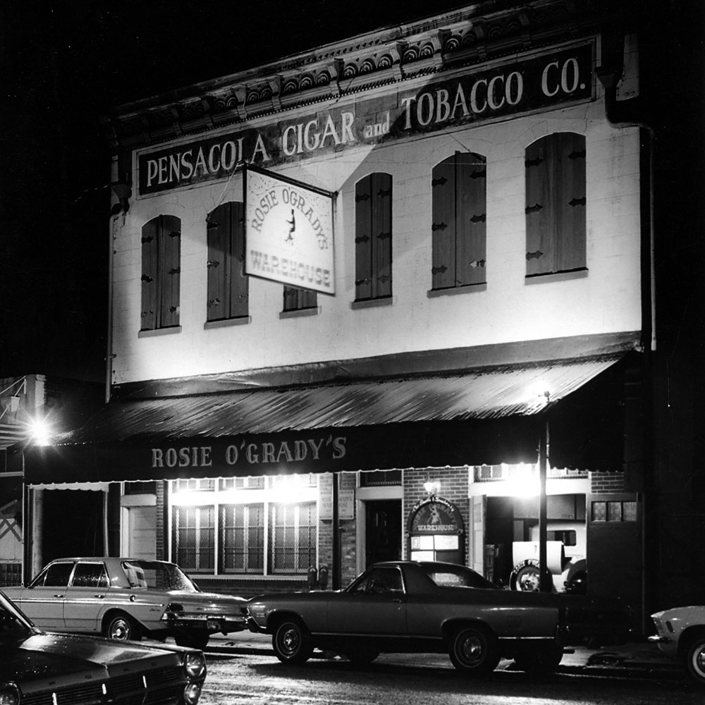 Historic Pensacola Cigar and Tobacco Company building in Downtown Pensacola, original location of present-day Seville Quarter