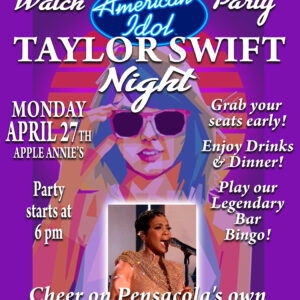 Taylor Swift Bar Bingo x American Idol Watch Party for Keyla Richardson