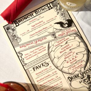 Menu of Seville Quarter Brunch